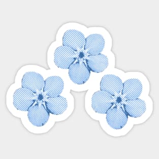 Forget me not Sticker